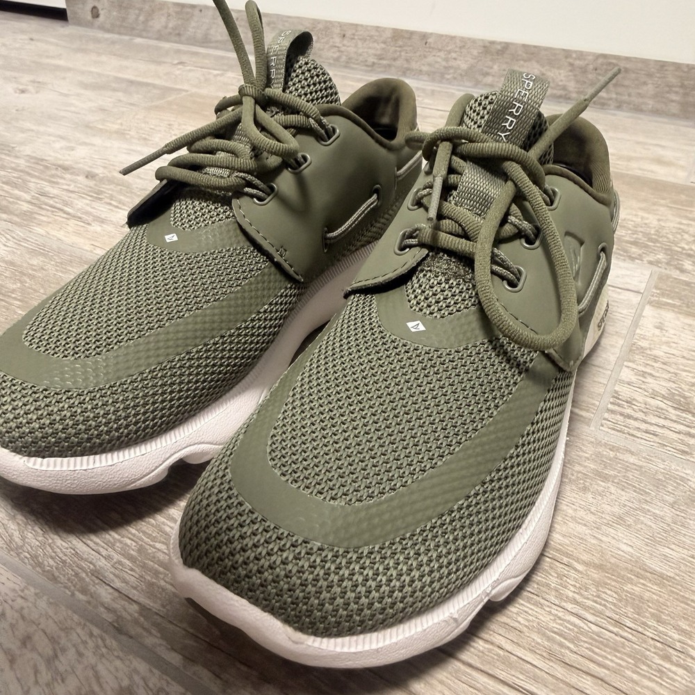 NEW Women's Watersport shoes SPERRY 7 SEAS Size 6.5‎ Color Green - Picture 8 of 10